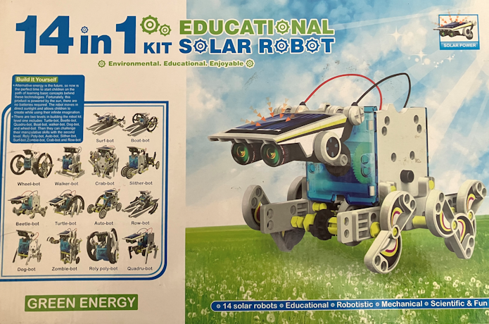 14 in 1 Solar Robot Kit