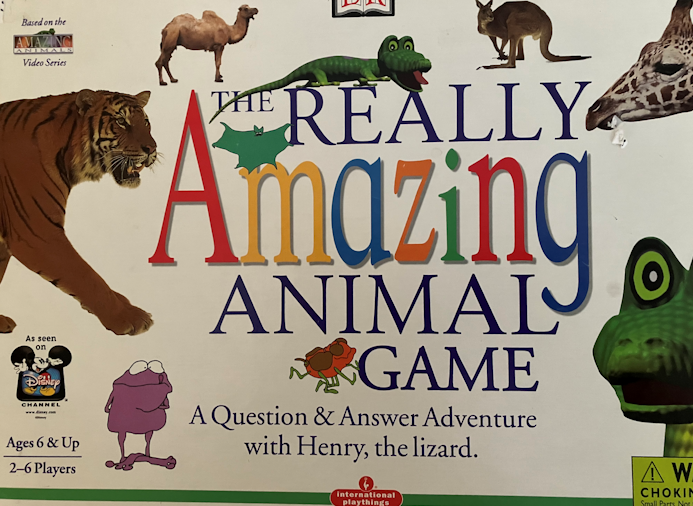 The Really Amazing Animal Game