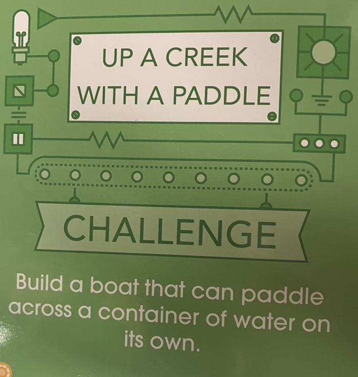 Up a Creek with a Paddle - build boat