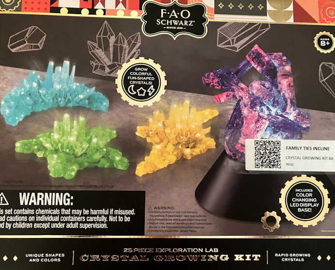 Crystal Growing Kit - FAO Schwarz