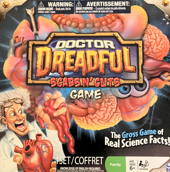 Doctor Dreadful Scabs N'Guts Game