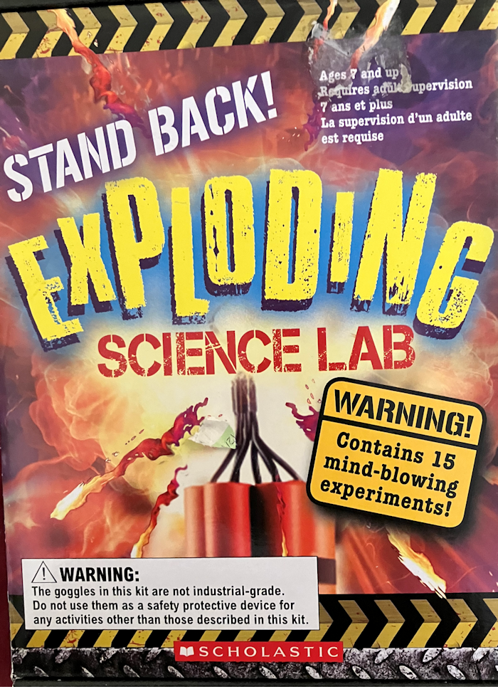 Stand Back! Exploding Science Lab