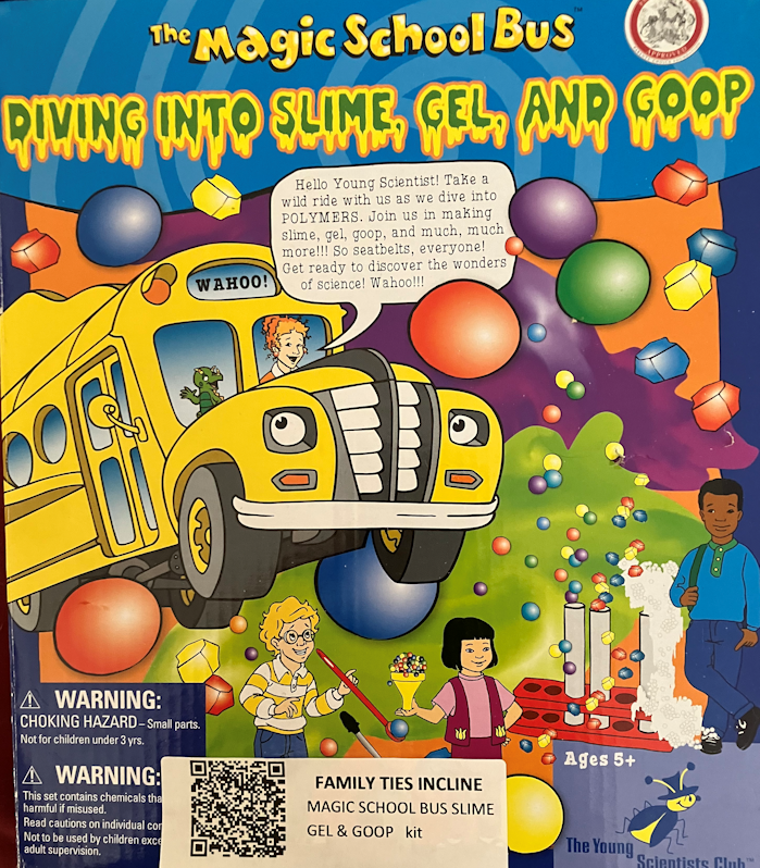 Magic School Bus Slime, Gel & Goop