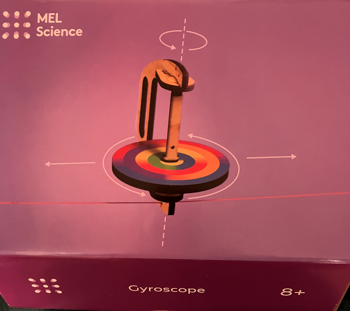 Gyroscope Kit from Mel Science