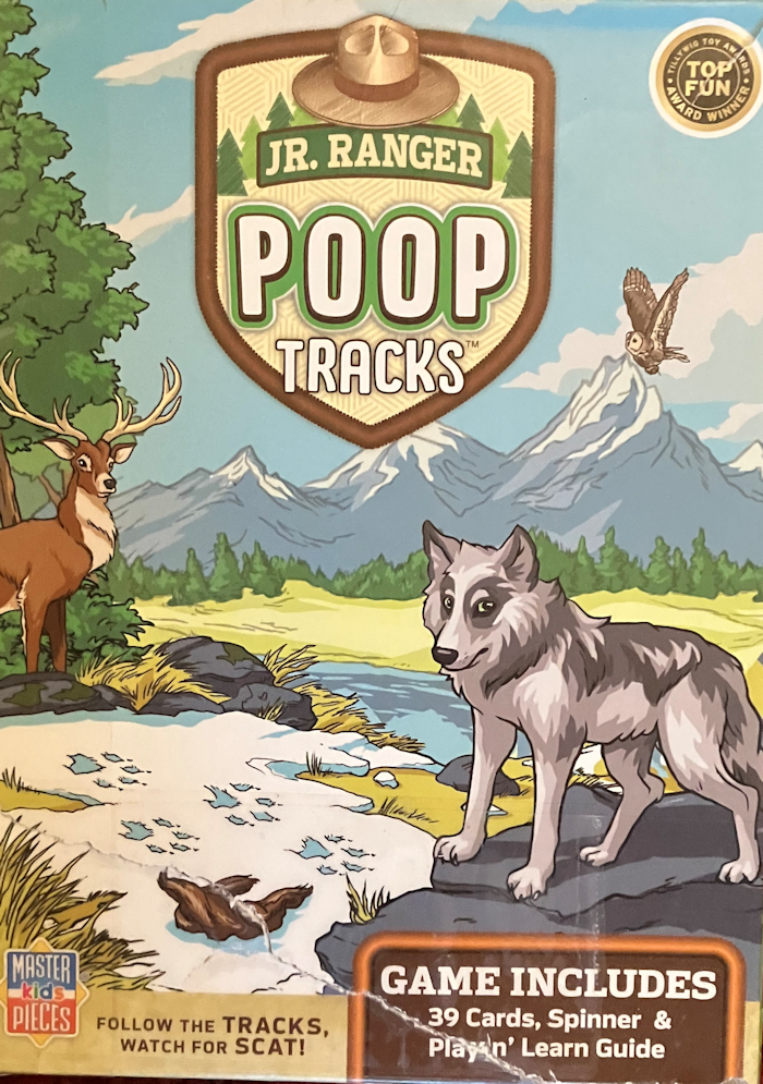 Jr. Ranger Poop Tracks