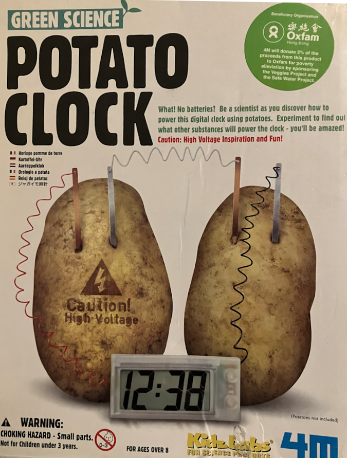 Green Science: Potato Clock