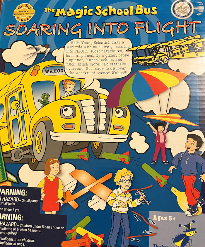 Magic School Bus Soaring into Flight