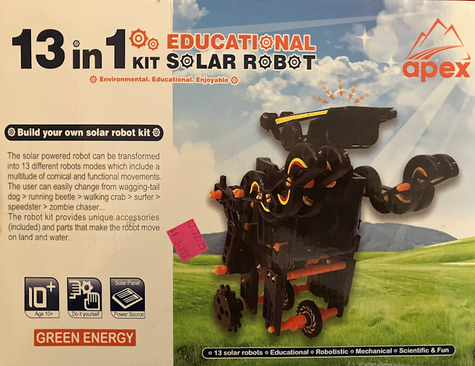 13-in-1 Solar Robot