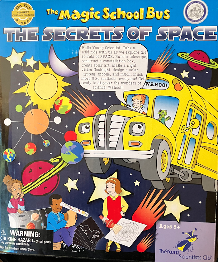 Magic School Bus Secrets of Space